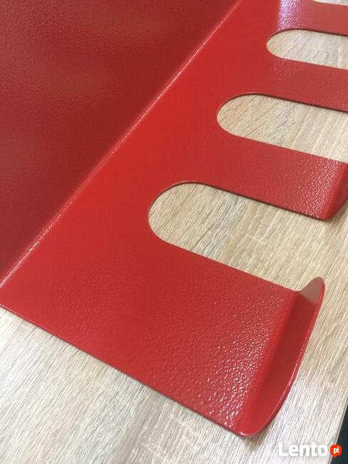 Wieszak stalowy na łopaty, grabie do garażu na działkę.