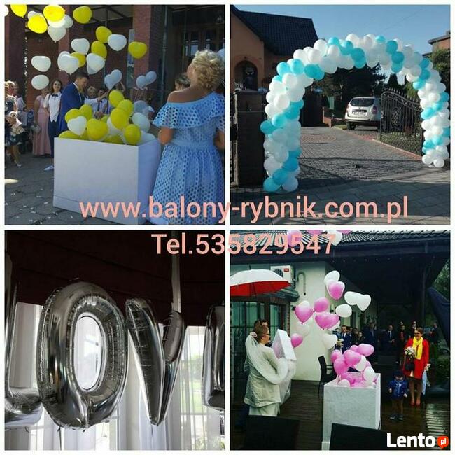 Balony LED na wesele - najniższe ceny na Śląsku PEŁEN LEGAL!