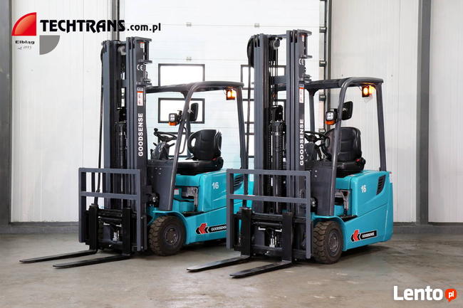 Wózek widłowy gazowy nowy 3.5 tony benz.-LPG przesuw wideł