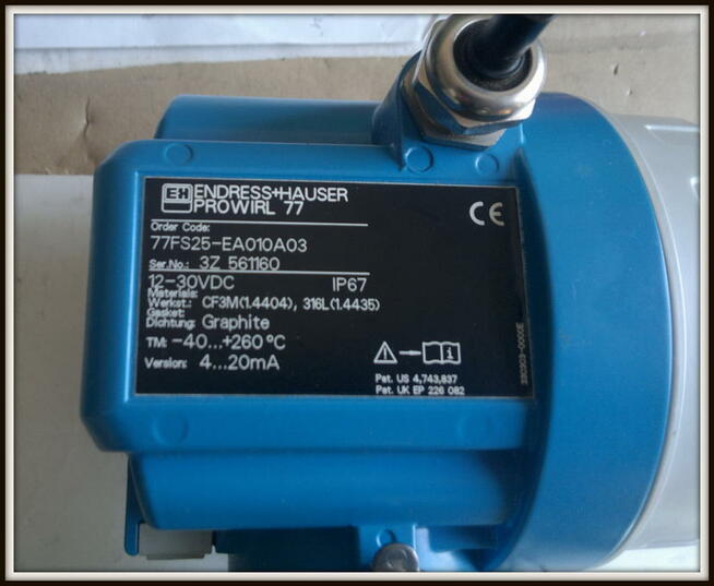 Przepływomierz wirowy Endress+Hauser Prowirl 77