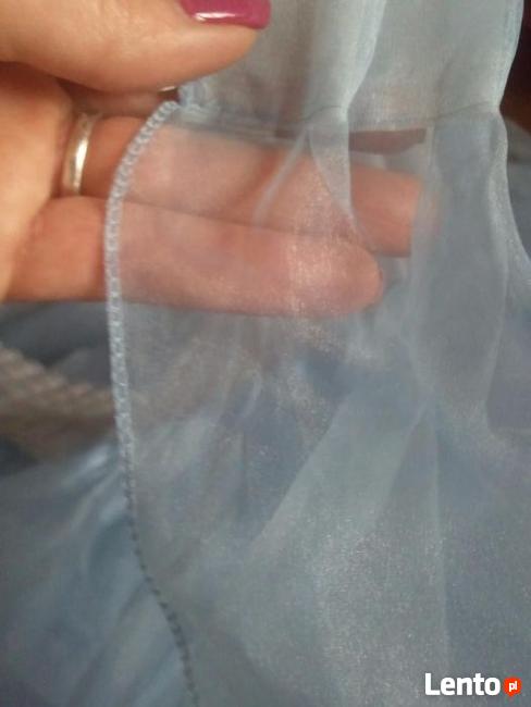 Firana organtyna błękit 300x158 ,firanka