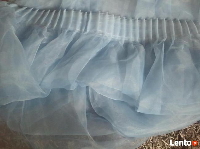 Firana organtyna błękit 300x158 ,firanka