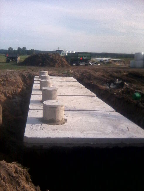 SZAMBA betonowe P.W. DĄB-BET, zbiorniki na deszczówkę...