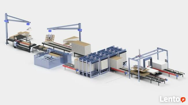 Linia do produkcji paneli SIP linia produkcyjna ciąg