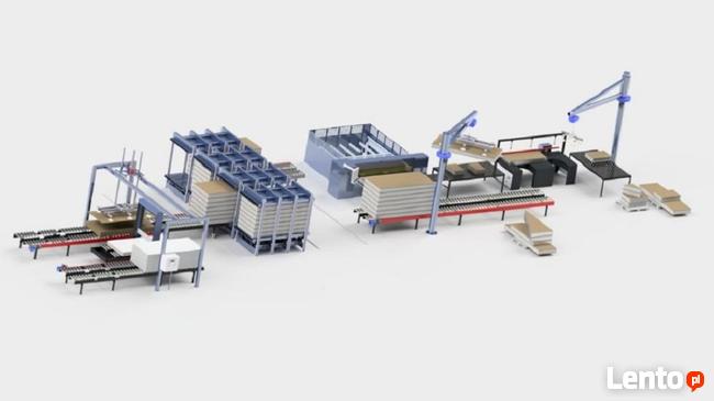 Linia do produkcji paneli SIP linia produkcyjna ciąg