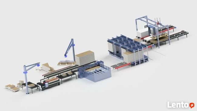 Linia do produkcji paneli SIP linia produkcyjna ciąg