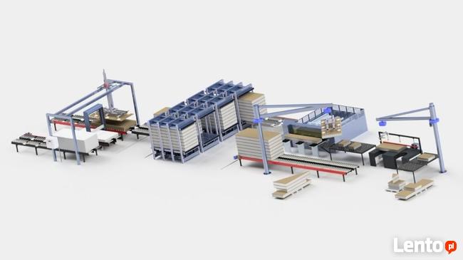 Linia do produkcji paneli SIP linia produkcyjna ciąg