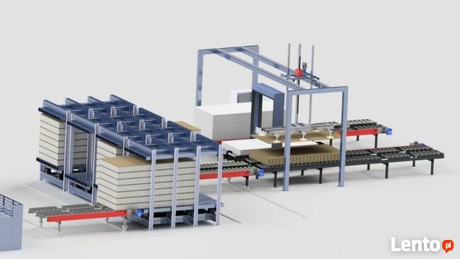 Linia do produkcji paneli SIP linia produkcyjna ciąg