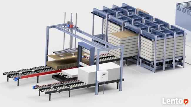 Linia do produkcji paneli SIP linia produkcyjna ciąg