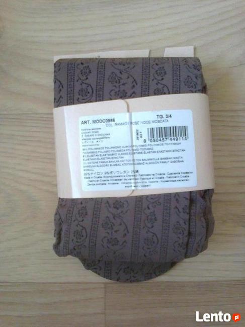 CALZEDONIA rajstopy brązowe