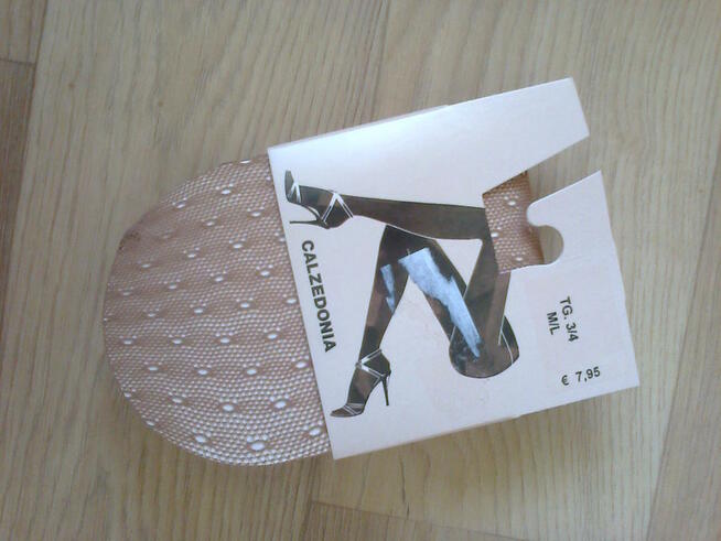 CALZEDONIA rajstopy ażurowe