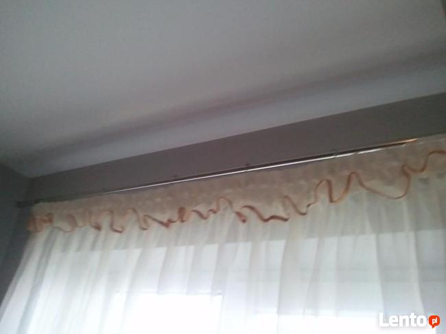 Firana woal ecru z lamówką 160x160 firanka