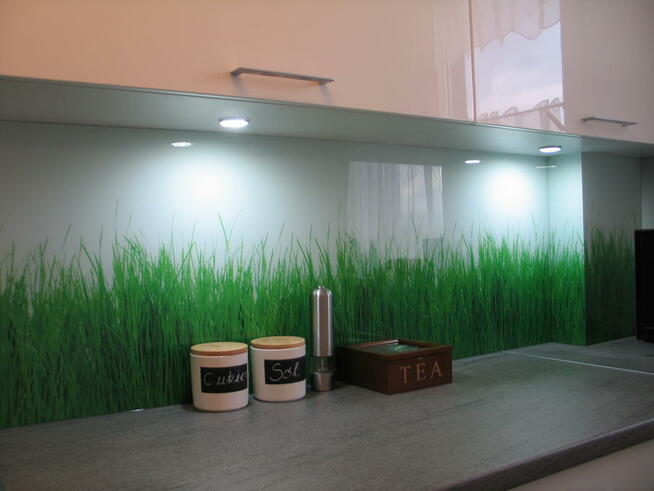 Lustra, lacobel, grafika na szkle