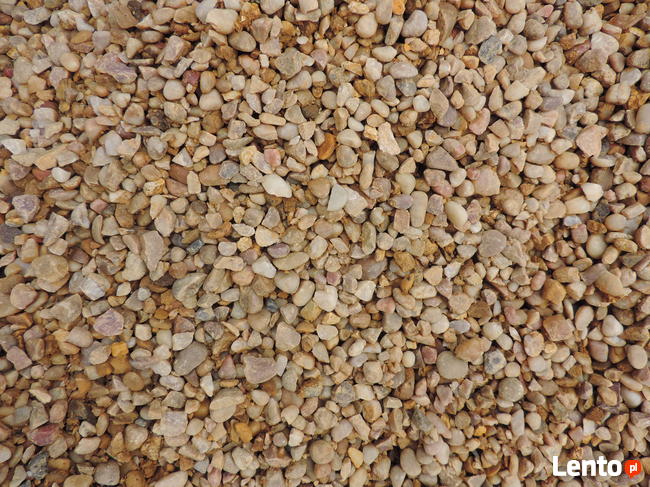 Kamień Otoczak Miodowy 8-16 mm żwir ozdobny żółty grys