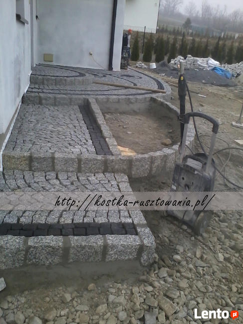 Kostka granitowa UKŁADANIE