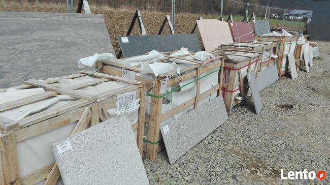 Płytki, płyty granitowe TANIO taras, schody, parapety GRANIT