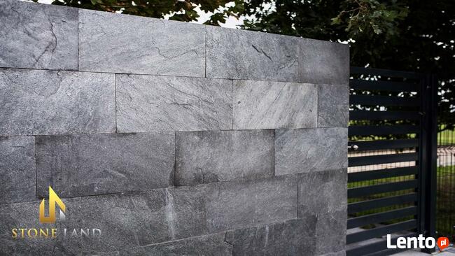 Płytki kamienne Silver Grey – płytki elewacyjne / STONELAND