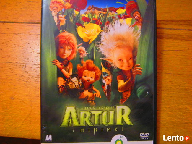 Artur i minimki plyta dvd