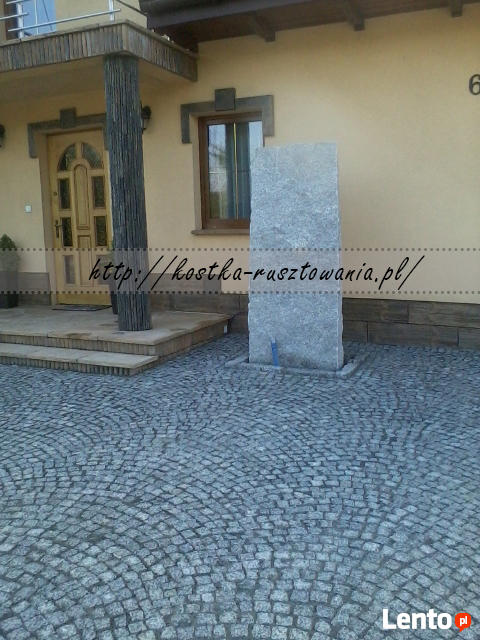Kostka granitowa UKŁADANIE