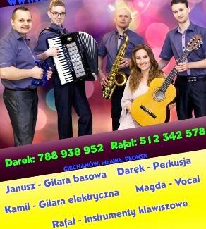 Zespół weselny 100% na żywo - będziesz zadowolony