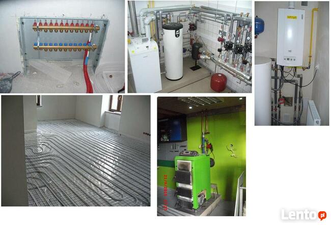 Instalacje grzewcze wodne Ogrzewanie podłogowe C.O 516166500