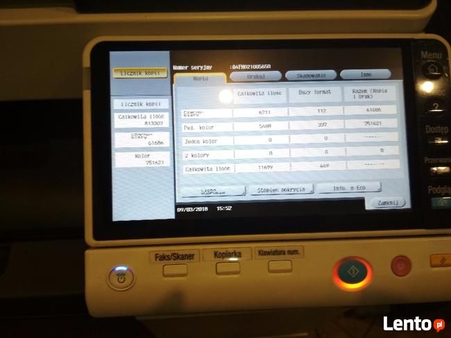 Naprawa Develop Konica Minolta kopiarki drukarki, dojazd do