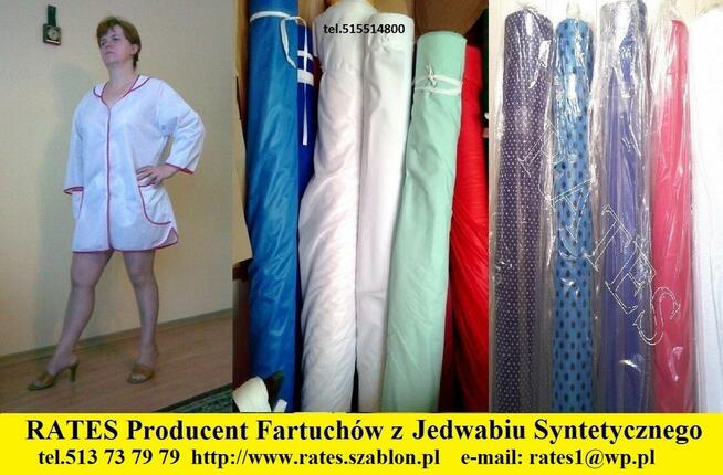 Fartuchy stylonowe cena 8 zł. firmy Rates