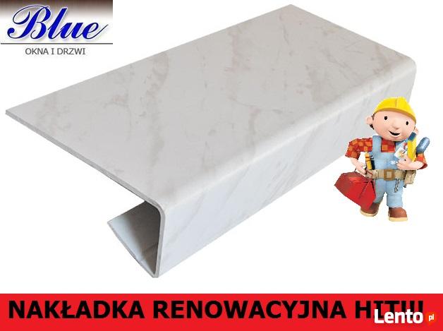 Nakładka renowacyjna PCV osłona na stary parapet