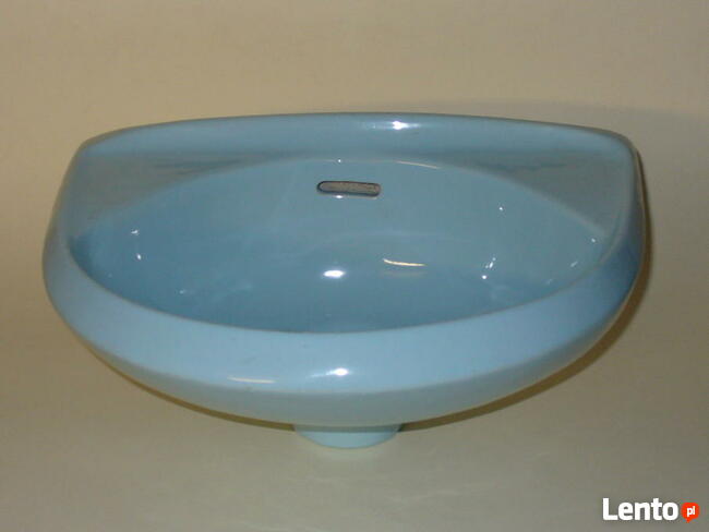 Umywalka niebieska