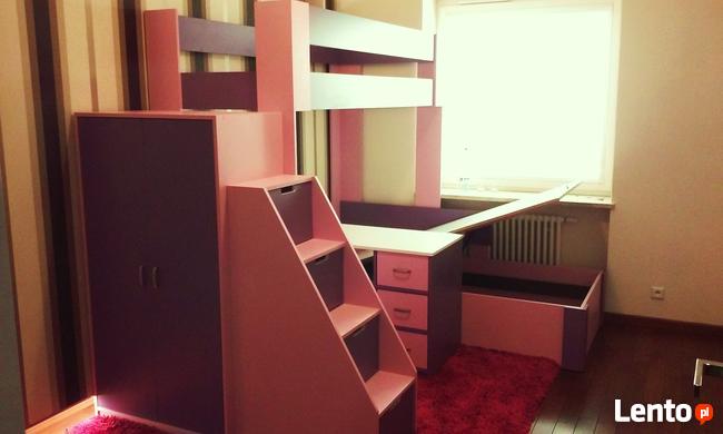 łózko na antresoli - darstol