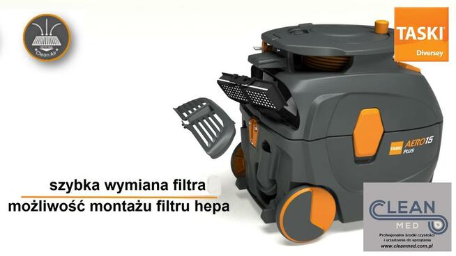 TASKI AERO 8 - odkurzacz profesjonalny