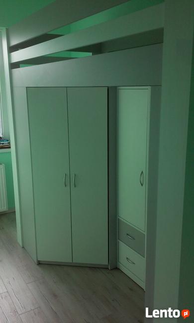 łózko na antresoli - darstol