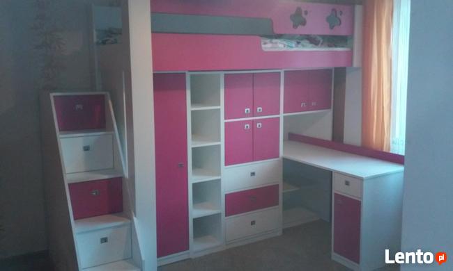 łózko na antresoli - darstol