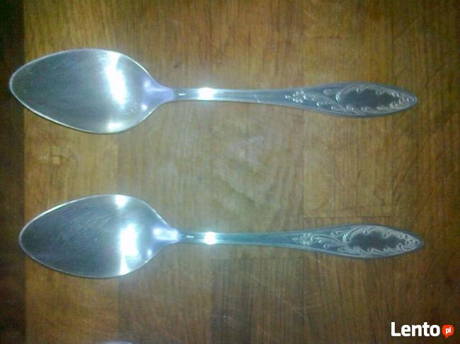 ŁYŻKI srebrne jak nowe 6 szt-próba srebra mНцц2Р00k-IDEALNE
