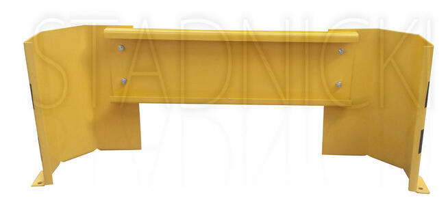 Zabezpieczenie krańca regału o długości 1250 mm ochrona