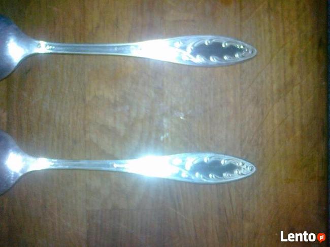 ŁYŻKI srebrne jak nowe 6 szt-próba srebra mНцц2Р00k-IDEALNE