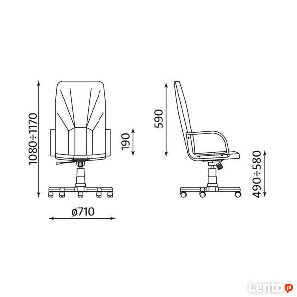 Fotel gabinetowy MANAGER KD