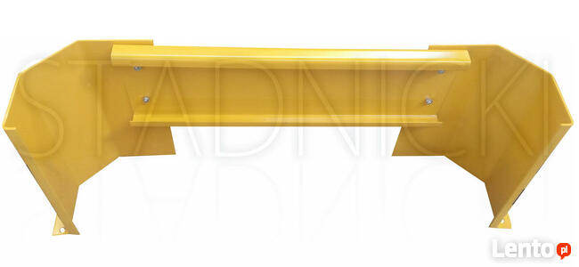 Zabezpieczenie krańca regału o długości 1250 mm ochrona