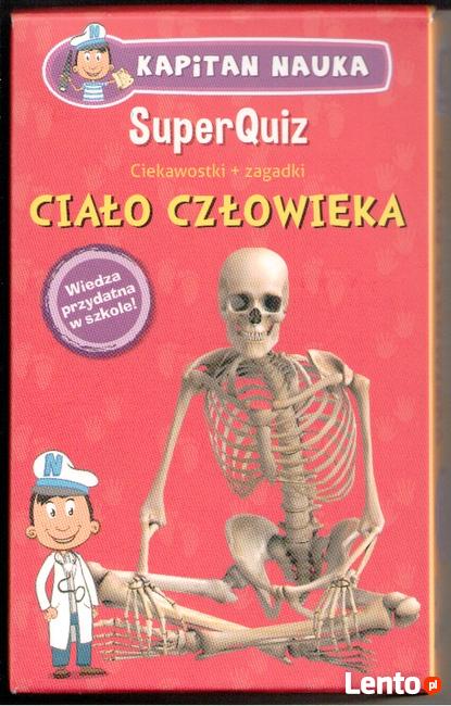 SuperQuiz Ciało człowieka 7+