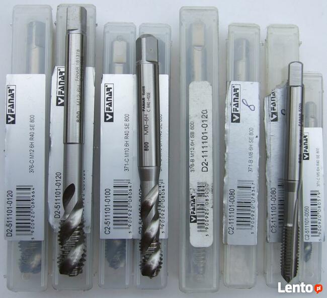 GWINTOWNIK MASZYNOWY FANAR SE TN M 16 10 x1 20 14 12 8 5 3 2