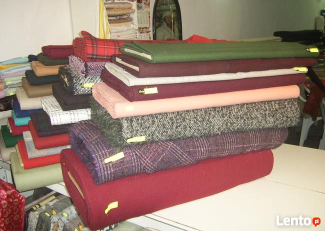 Tkaniny Metraż Płaszczowe Ubraniowe Kostiumowe Sukienkowe FV