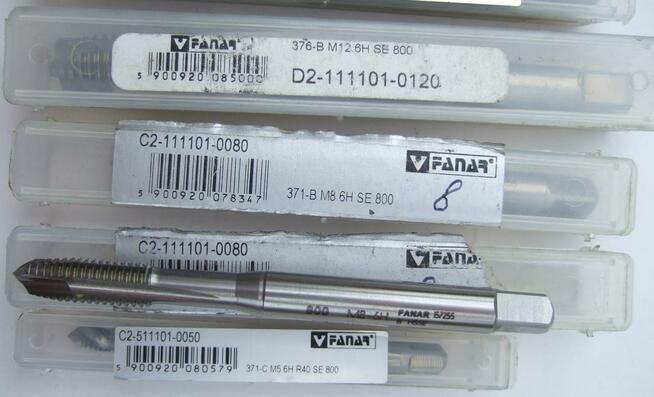 GWINTOWNIK MASZYNOWY FANAR M 12 12x1,75 5 8 10 20 22 24 27 3