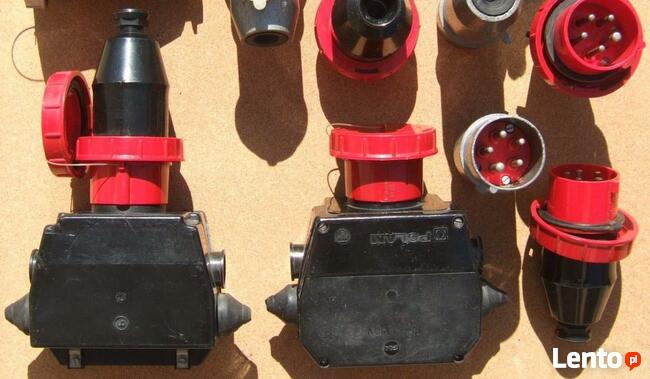 Wtyczka siłowe 16A 3P + N + Z IP57 5 lub 4 bolce nieużywane