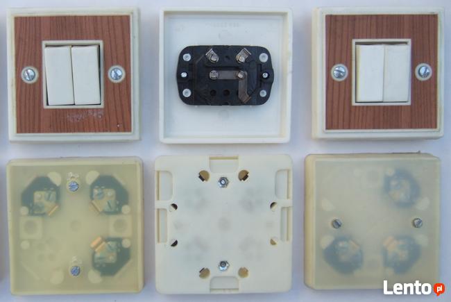 OSPEL WYŁĄCZNIK ŁĄCZNIK ŚWIECZNIKOWY PODWÓJNY 2 KLAWISZOWY P