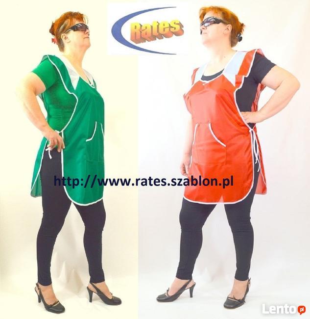 Fartuchy damskie cena od 8 zł.RATES Producent Odzieży