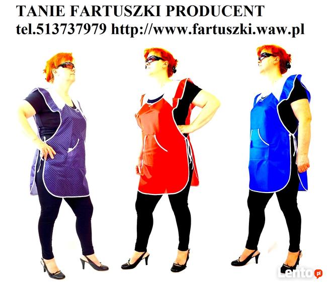 Fartuchy damskie cena od 8 zł.RATES Producent Odzieży