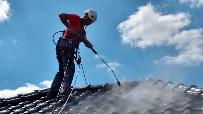 CZYSZCZENIE MYCIE DACHÓW, KOSTKI BRUKOWEJ, ELEWACJI