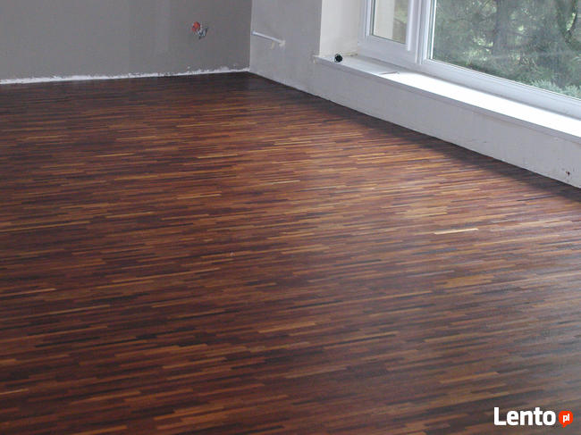 Układanie podłóg drewnianych, parkietów, paneli laminowanych