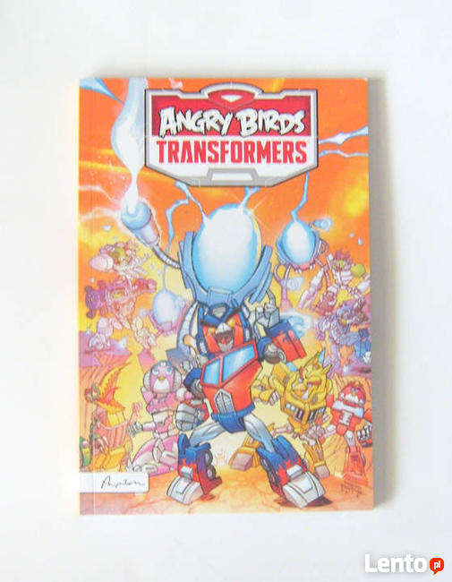 Transformers komiks z Angry Birds, komiks Angry Birds Tran