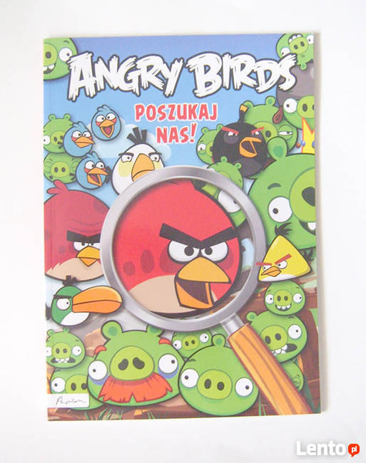 Angry Birds zagadki Poszukaj nas książka dla dziecka